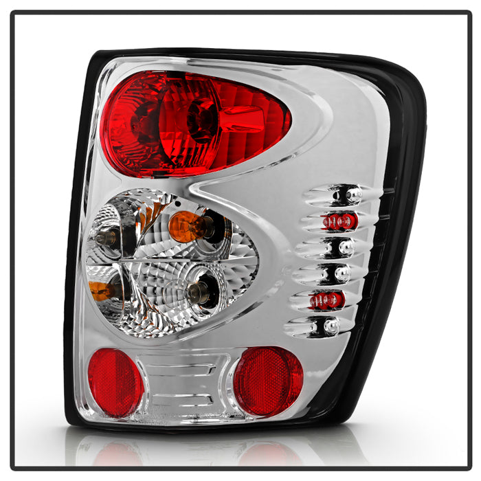 Spyder Jeep Grand Cherokee 99-04 Euro Style Tail Lights Chrome ALT-YD-JGC99-C 5005632