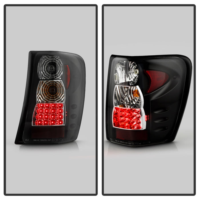 Spyder Jeep Grand Cherokee 99-04 LED Tail Lights Version 2 Black ALT-YD-JGC99-LED-BK-G2 5005663