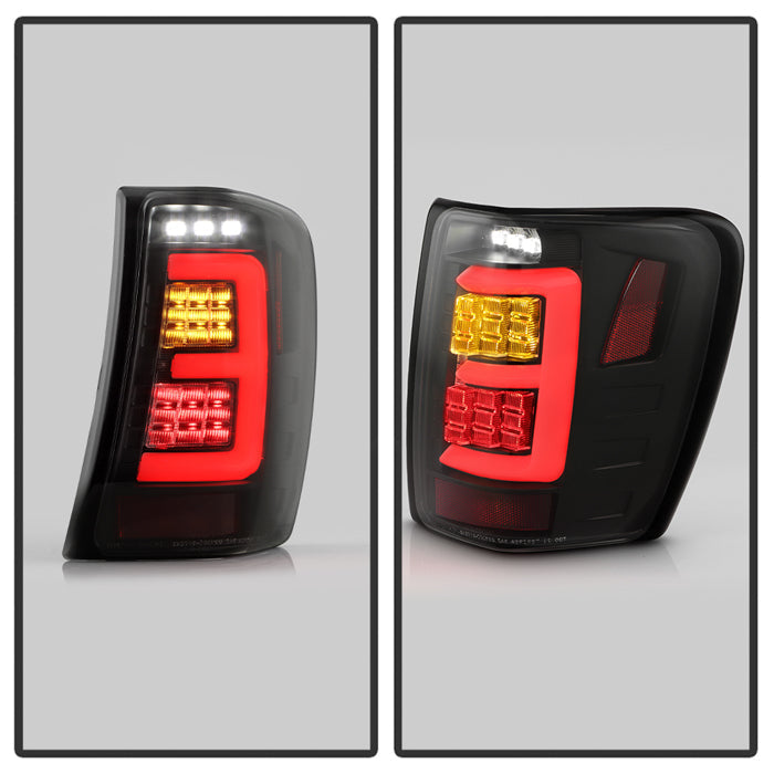 Spyder 99-04 Jeep Grand Cherokee - Light Bar Led Tail Lights - Black - ALT-YD-JGC99V3-BK 5086143