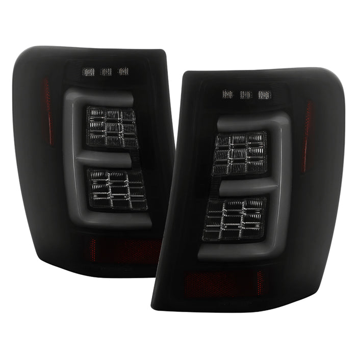 Spyder 99-04 Jeep Grand Cherokee - Light Bar Led Tail Lights - Black Smoke - ALT-YD-JGC99V3-BSM 5086150