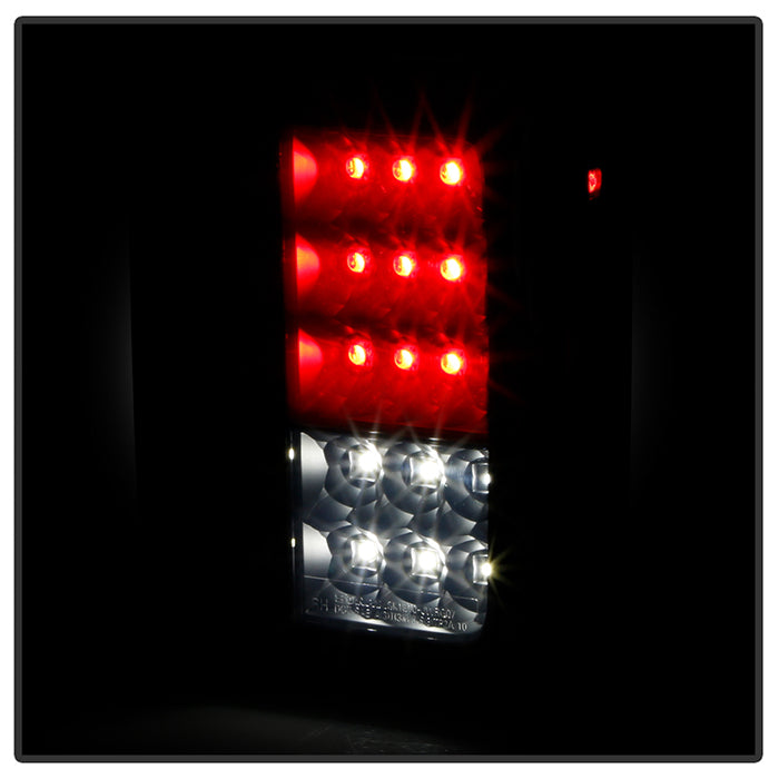 Spyder Jeep Wrangler 07-15 LED Tail Lights Black ALT-YD-JWA07-LED-BK 5070395