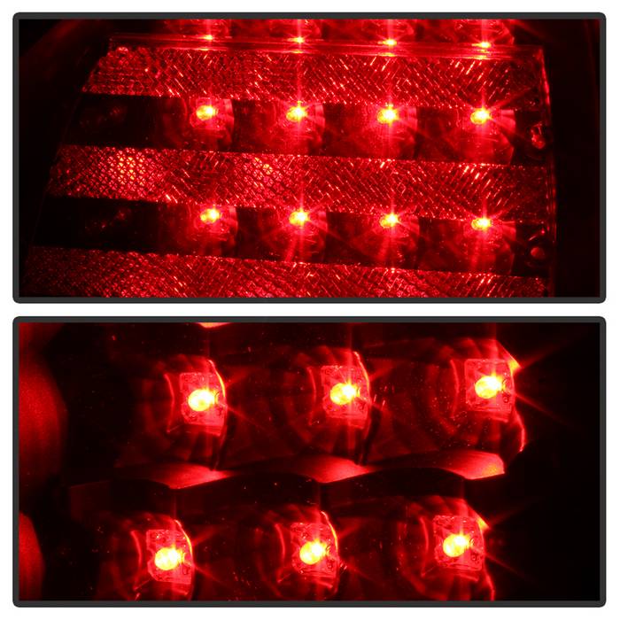 Spyder 98-05 Lexus GS300 /GS400 4pc LED Tail Lights - Black (ALT-YD-LGS98-LED-BK) 5084415