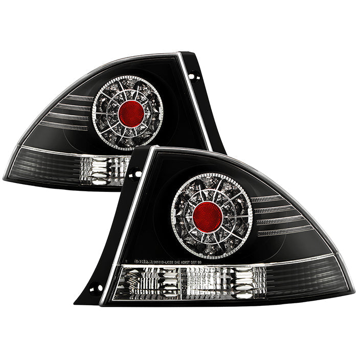 Spyder Lexus IS 300 01-05 LED Tail Lights Black ALT-YD-LIS300-LED-BK 5005809