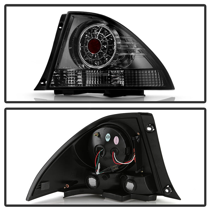Spyder Lexus IS 300 01-03 LED Tail Lights Smoke ALT-YD-LIS300-LED-SM 5005847