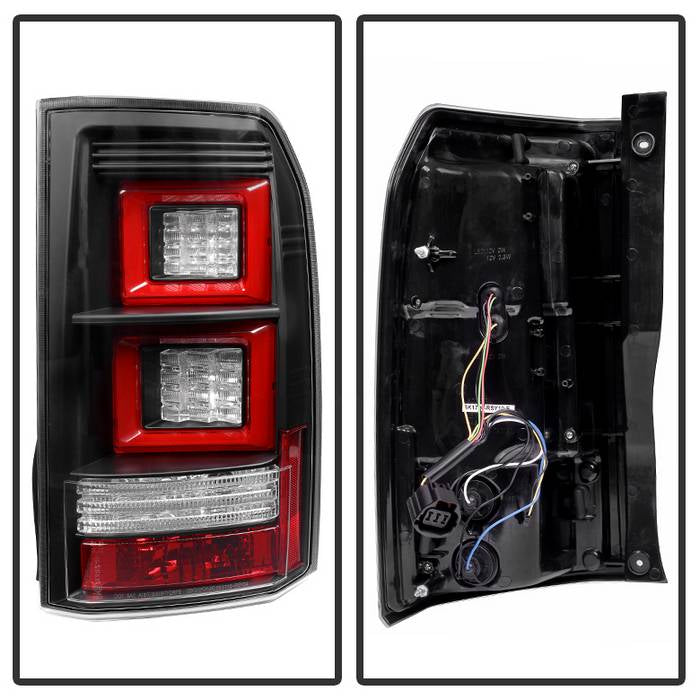 Spyder Land Rover Discovery LR4 10-14 Light Bar LED Tail Lights Black ALT-YD-LRDLR410-LBLED-BK 5080936