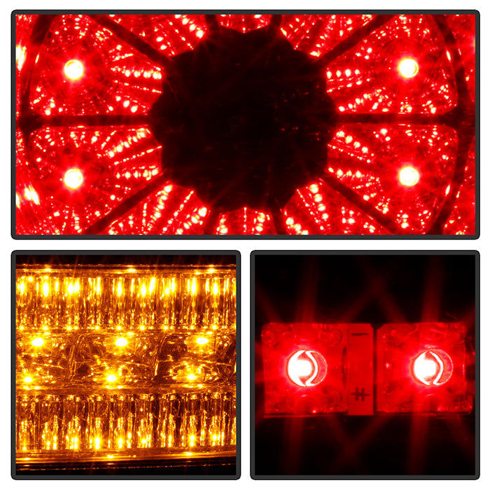 Spyder Land Rover Range Rover Sport 06-09 LED Tail Lights Black ALT-YD-LRRRS06-LED-BK 5032577