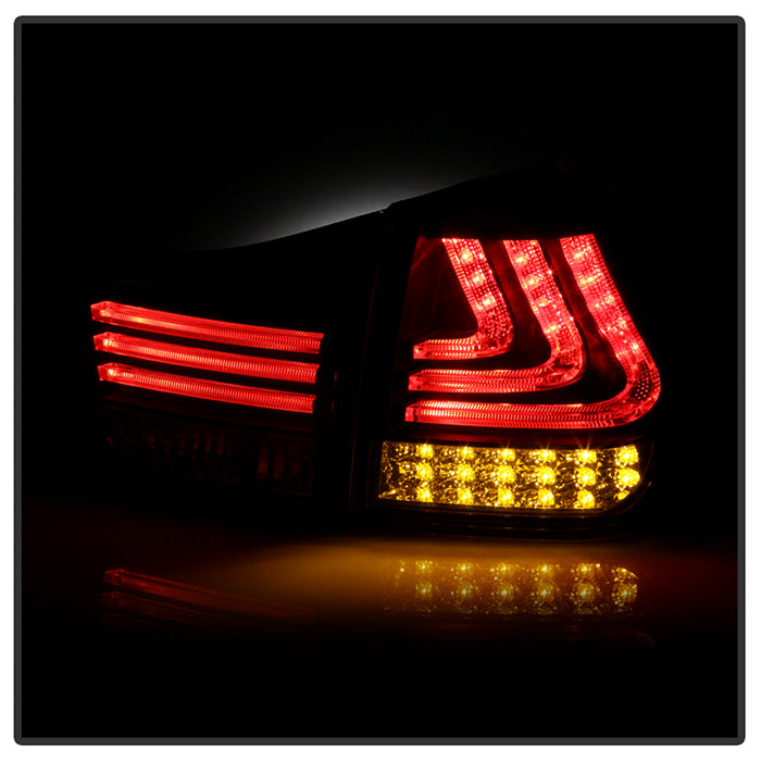 Spyder Lexus RX330/RX350 04-09 LED Tail Lights Black ALT-YD-LRX04-LED-BK 5080837