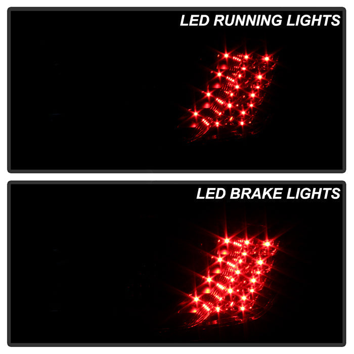 Spyder Mazda 3 03-08 4Dr Sedan (Non Hatchback)LED Tail Lights Smoke ALT-YD-M303-LED-SM 5017406