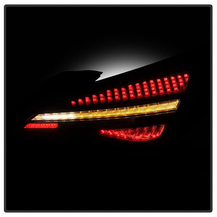 SPYDER 14-19 Mercedes Benz CLA LED Tail Lights (ALT-YD-MBCLA14AP-GRSEQ-BK) 5089342