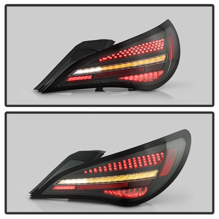 SPYDER 14-19 Mercedes Benz CLA LED Tail Lights (ALT-YD-MBCLA14AP-GRSEQ-BK) 5089342