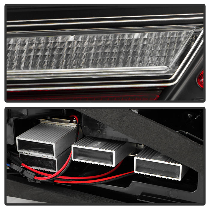 SPYDER 14-19 Mercedes Benz CLA LED Tail Lights (ALT-YD-MBCLA14AP-GRSEQ-BK) 5089342