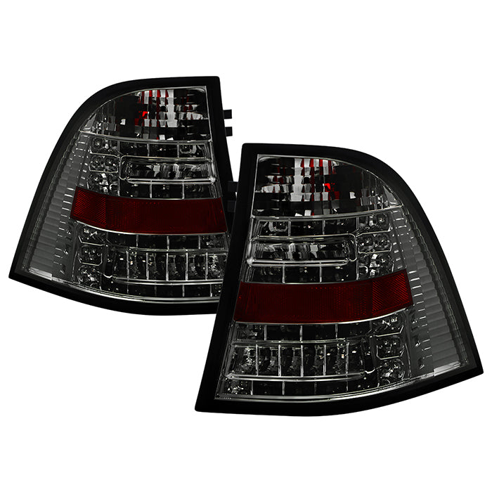 Spyder Mercedes Benz W163 M-Class ML 98-05 LED Tail Lights Smoke ALT-YD-MBW16398-LED-SM 5006127