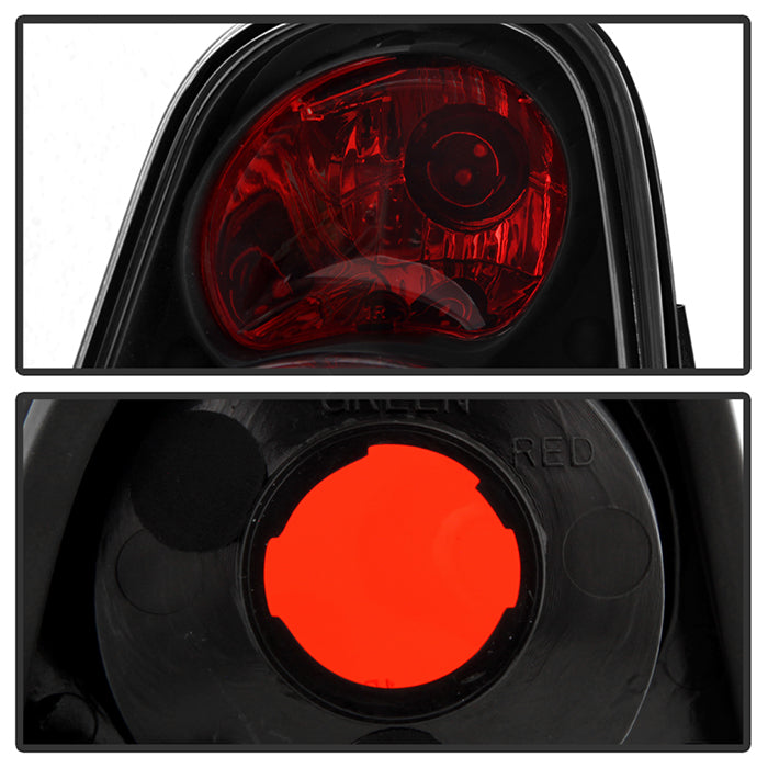 Spyder Mini Cooper 02-06/Cooper Convertibles 05-08 Euro Style Tail Lights Black ALT-YD-MC02-BK 5006240