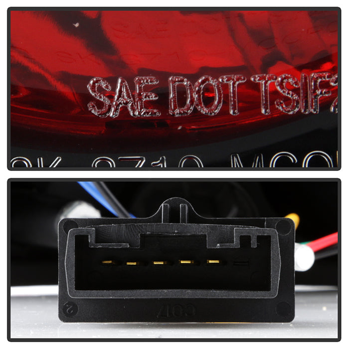 Spyder Mini Cooper 02-06/Cooper Convertibles 05-08 Euro Style Tail Lights Black ALT-YD-MC02-BK 5006240
