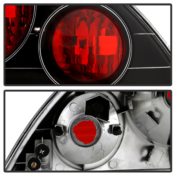 Spyder Mitsubishi Eclipse 00-02 Euro Style Tail Lights Black ALT-YD-ME00-BK 5006288