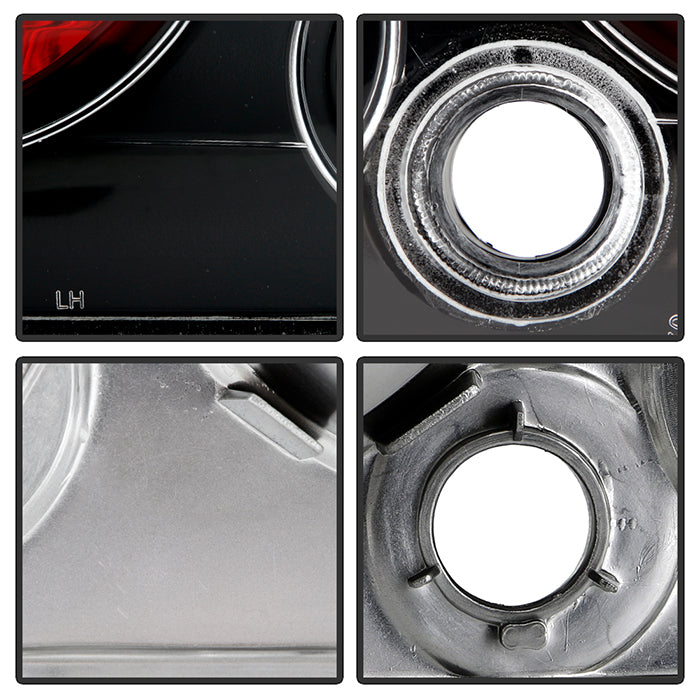 Spyder Mitsubishi Eclipse 00-02 Euro Style Tail Lights Black ALT-YD-ME00-BK 5006288