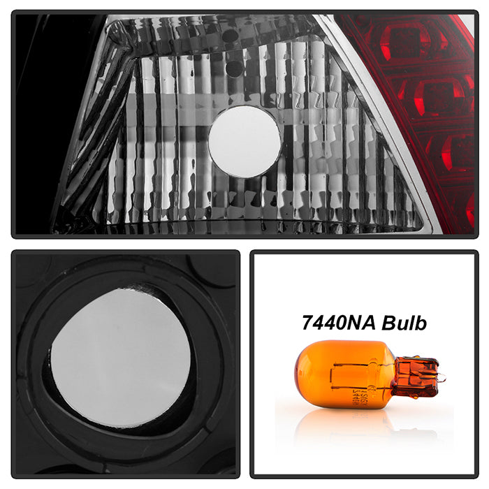 Spyder Mitsubishi Lancer/Evolution X 08-14 LED Tail Lights Smke ALT-YD-MITEVO1008-LED-SM 5030399