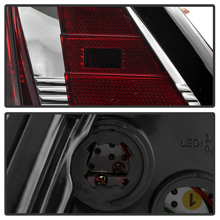 Spyder Mitsubishi Lancer/Evolution X 08-14 LED Tail Lights Smke ALT-YD-MITEVO1008-LED-SM 5030399