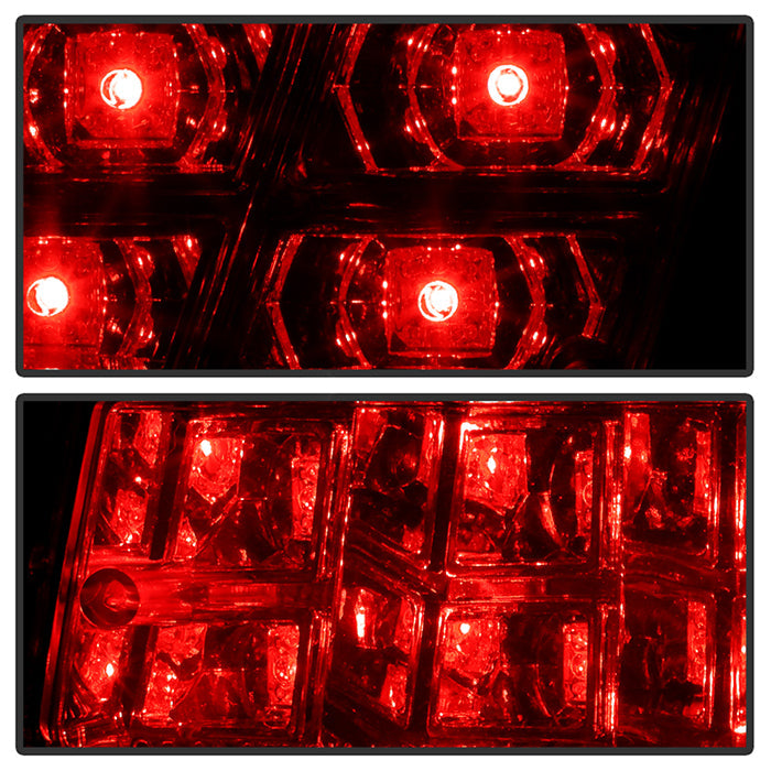 Spyder Mitsubishi Lancer/Evolution X 08-14 LED Tail Lights Smke ALT-YD-MITEVO1008-LED-SM 5030399
