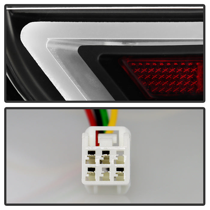 SPYDER 16-20 Mazda Miata MX-5 LED Tail Lights - Black (ALT-YD-MMI16-LED-BK) 5088437