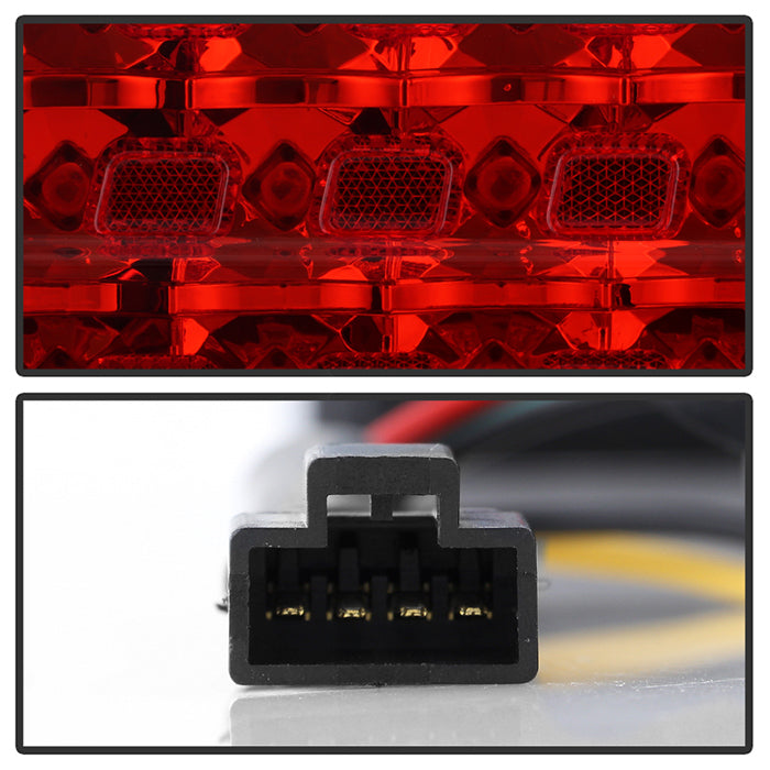 Spyder Nissan 240SX 95-98 LED Tail Lights Black ALT-YD-N240SX95-LED-BK 5006622
