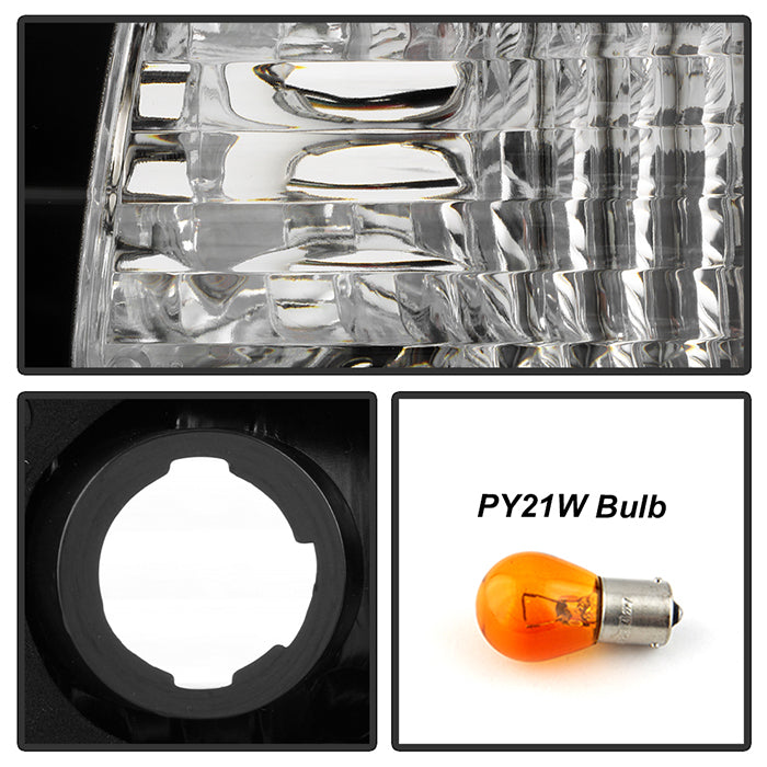Spyder Nissan 240SX 95-98 LED Tail Lights Black ALT-YD-N240SX95-LED-BK 5006622