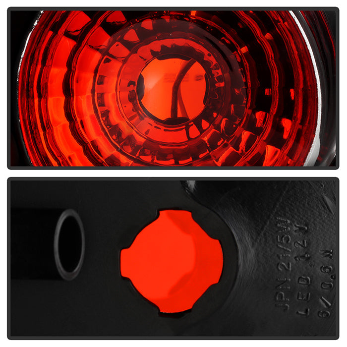 Spyder Nissan 350Z 03-05 Euro Style Tail Lights Black ALT-YD-N350Z02-BK 5006684