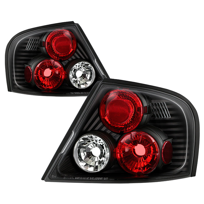 Spyder Nissan Altima 98-01 Euro Style Tail Lights Black ALT-YD-NA98-BK 5006790