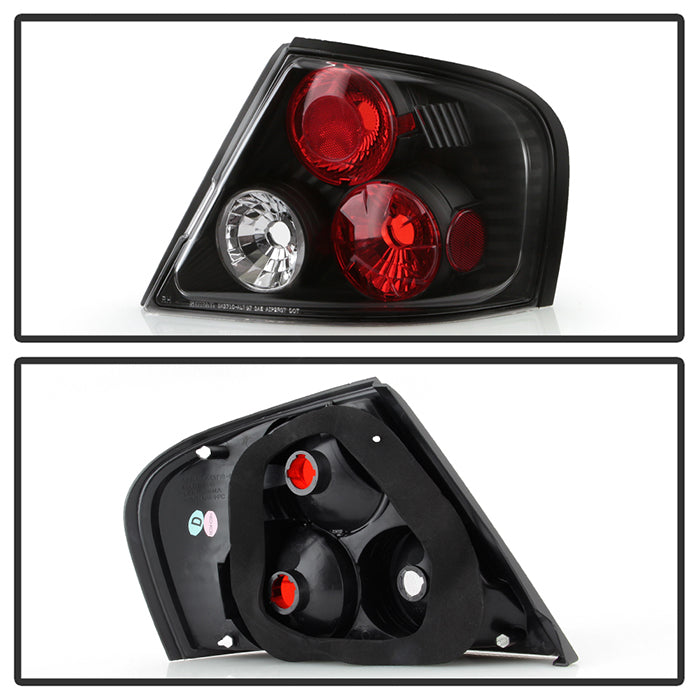 Spyder Nissan Altima 98-01 Euro Style Tail Lights Black ALT-YD-NA98-BK 5006790