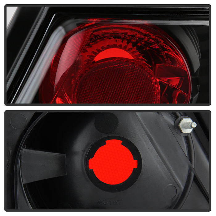 Spyder Nissan Altima 98-01 Euro Style Tail Lights Black ALT-YD-NA98-BK 5006790