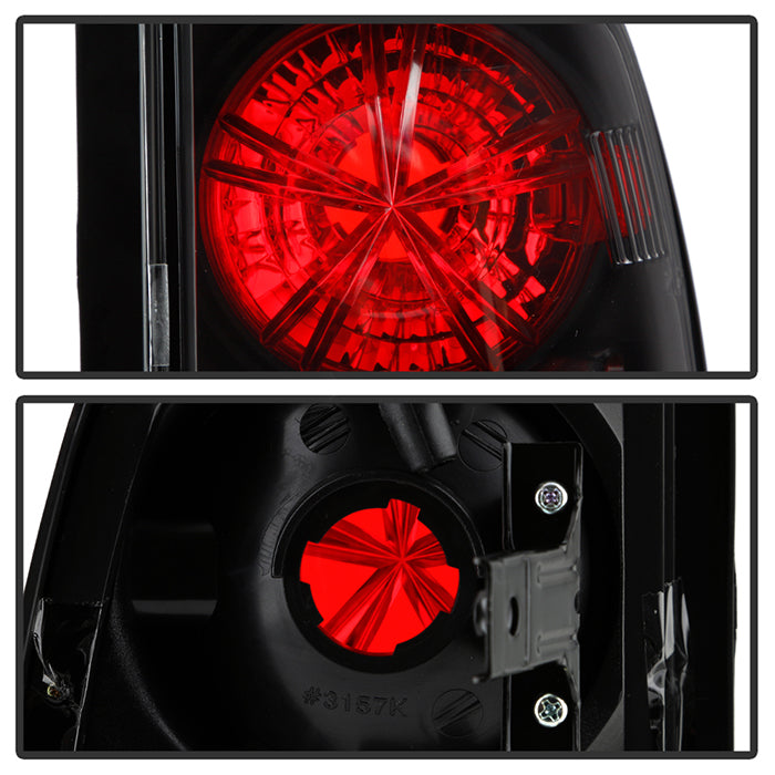 Spyder Nissan Frontier 98-00 Euro Style Tail Lights Black ALT-YD-NF98-BK 5006837