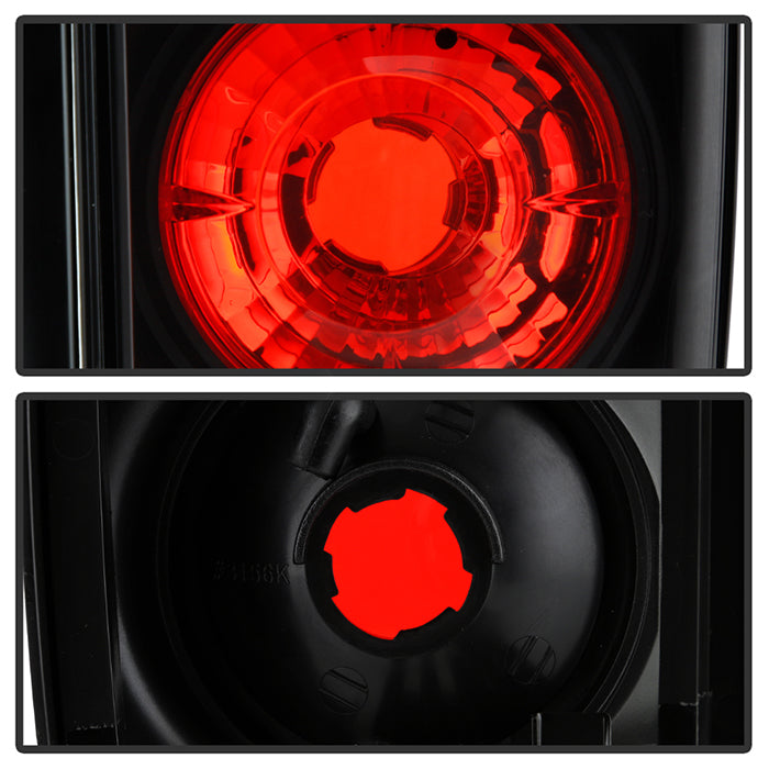 Spyder Nissan Frontier 98-00 Euro Style Tail Lights Black ALT-YD-NF98-BK 5006837