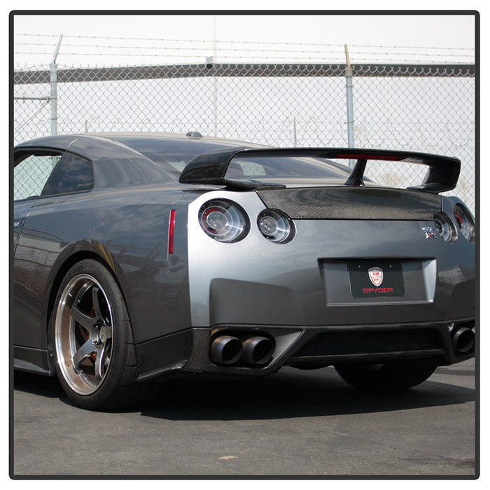 Spyder 09-15 Nissan GTR LED Tail Lights Black ALT-YD-NGTR09-LED-BK 5083265