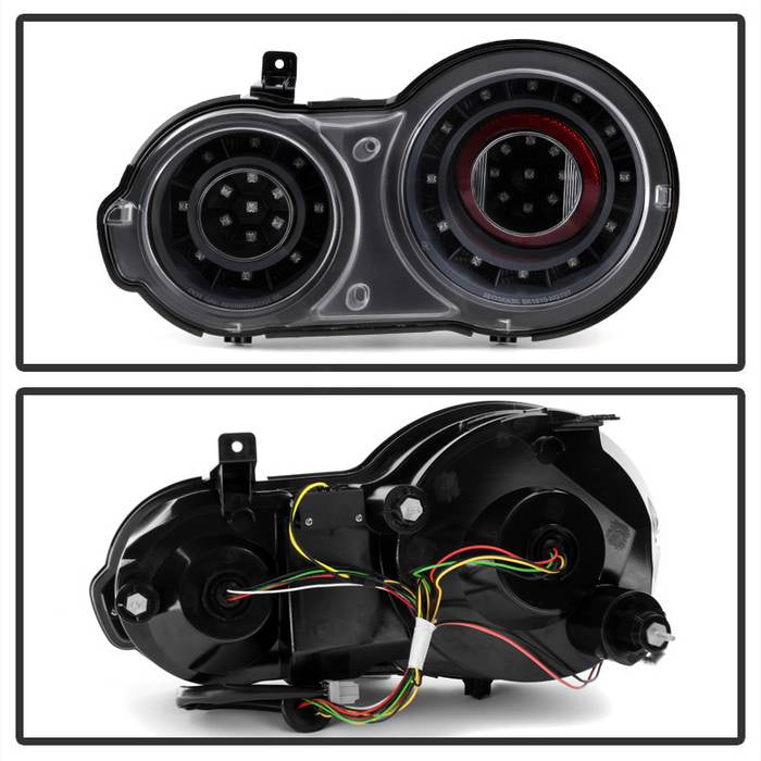 Spyder 09-15 Nissan GTR LED Tail Lights Black ALT-YD-NGTR09-LED-BK 5083265