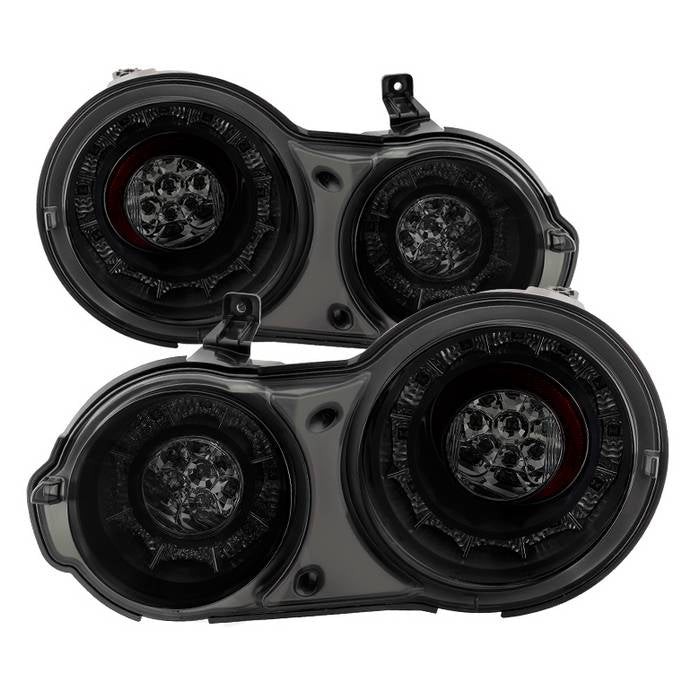 Spyder 09-15 Nissan GTR LED Tail Lights Smoke ALT-YD-NGTR09-LED-SM 5082015