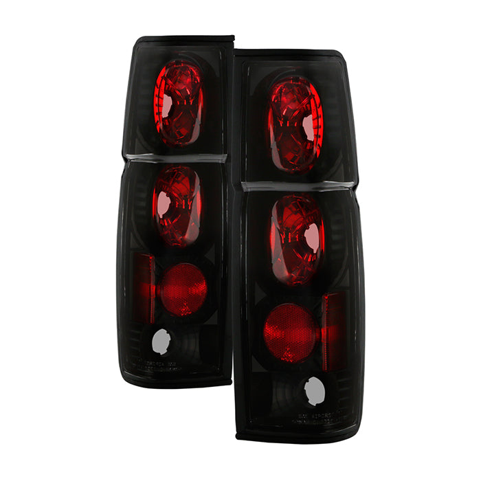 Spyder Nissan Hardbody 86-97 Euro Style Tail Lights Black Smoke ALT-YD-NH86-BSM 5078216