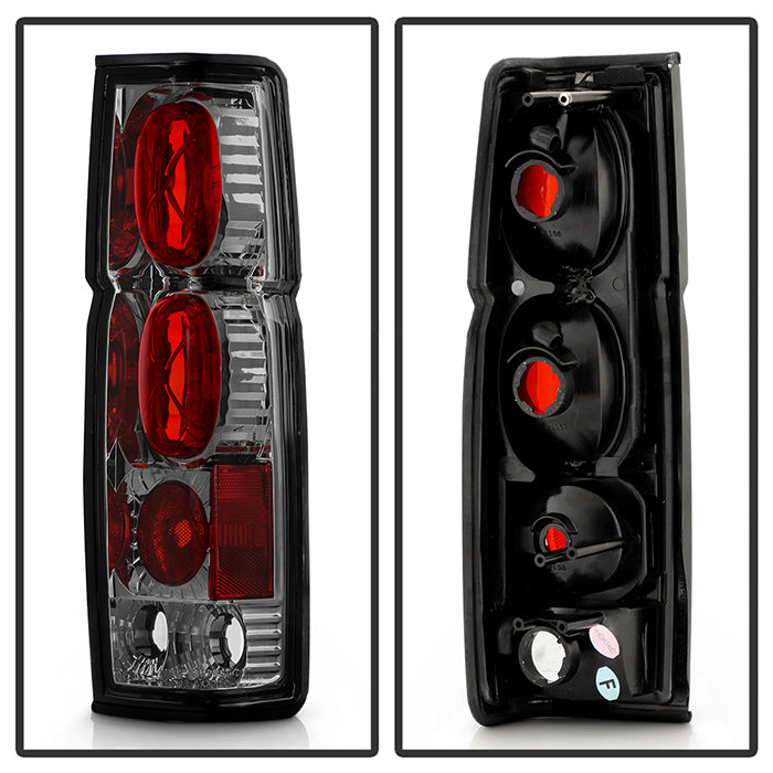 Spyder Nissan Hardbody 86-97 Euro Style Tail Lights Smoke ALT-YD-NH86-SM 5033611