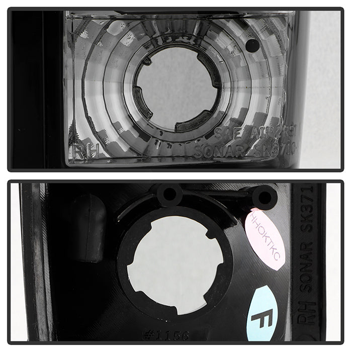 Spyder Nissan Hardbody 86-97 Euro Style Tail Lights Smoke ALT-YD-NH86-SM 5033611