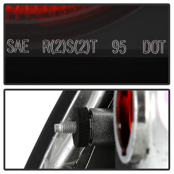Spyder Nissan Maxima 97-99 Euro Style Tail Lights Black ALT-YD-NM97-BK 5006950