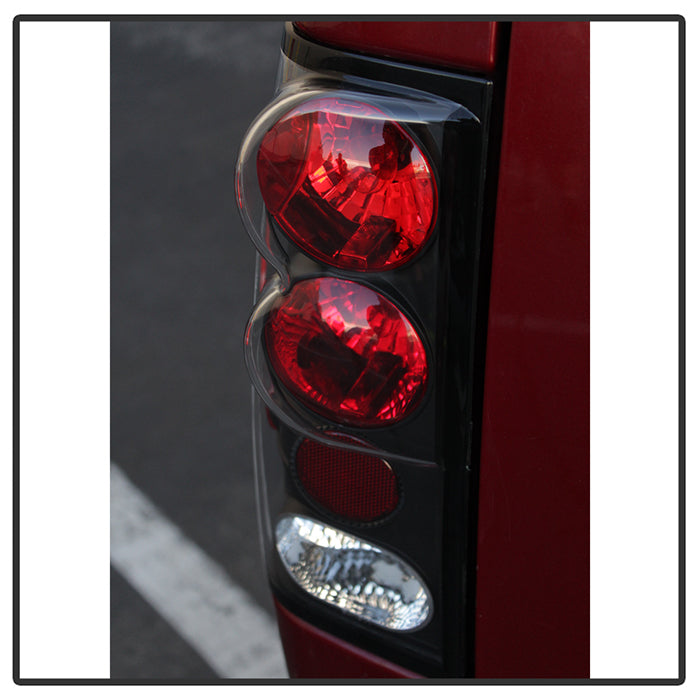 Spyder Nissan Titan 04-14 Euro Style Tail Lights Black ALT-YD-NTI04-BK 5007025