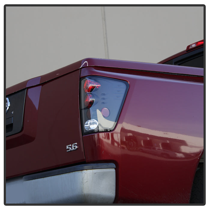 Spyder Nissan Titan 04-14 Euro Style Tail Lights Black ALT-YD-NTI04-BK 5007025