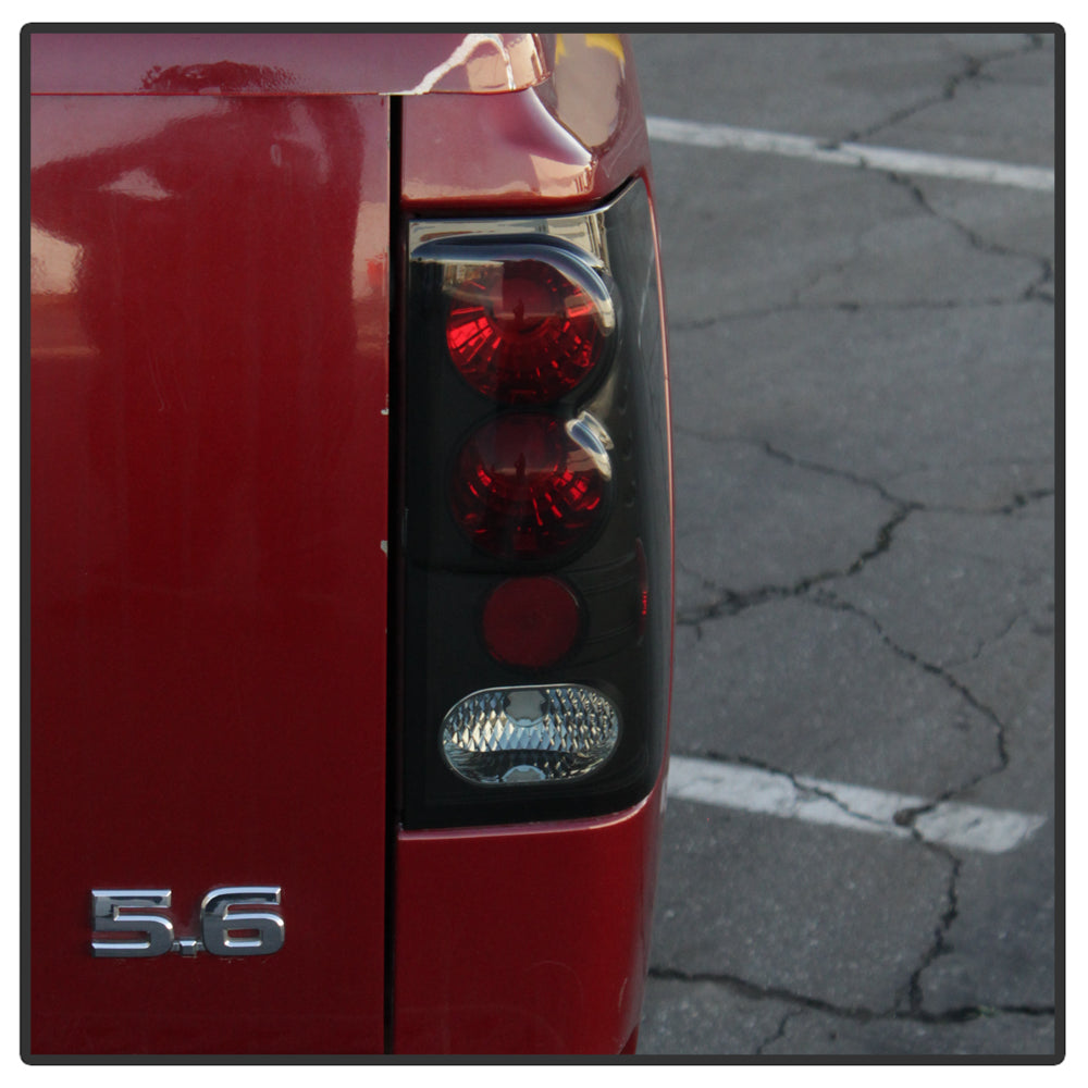 Spyder Nissan Titan 04-14 Euro Style Tail Lights Black Smoke ALT-YD-NTI04-BSM 5078223