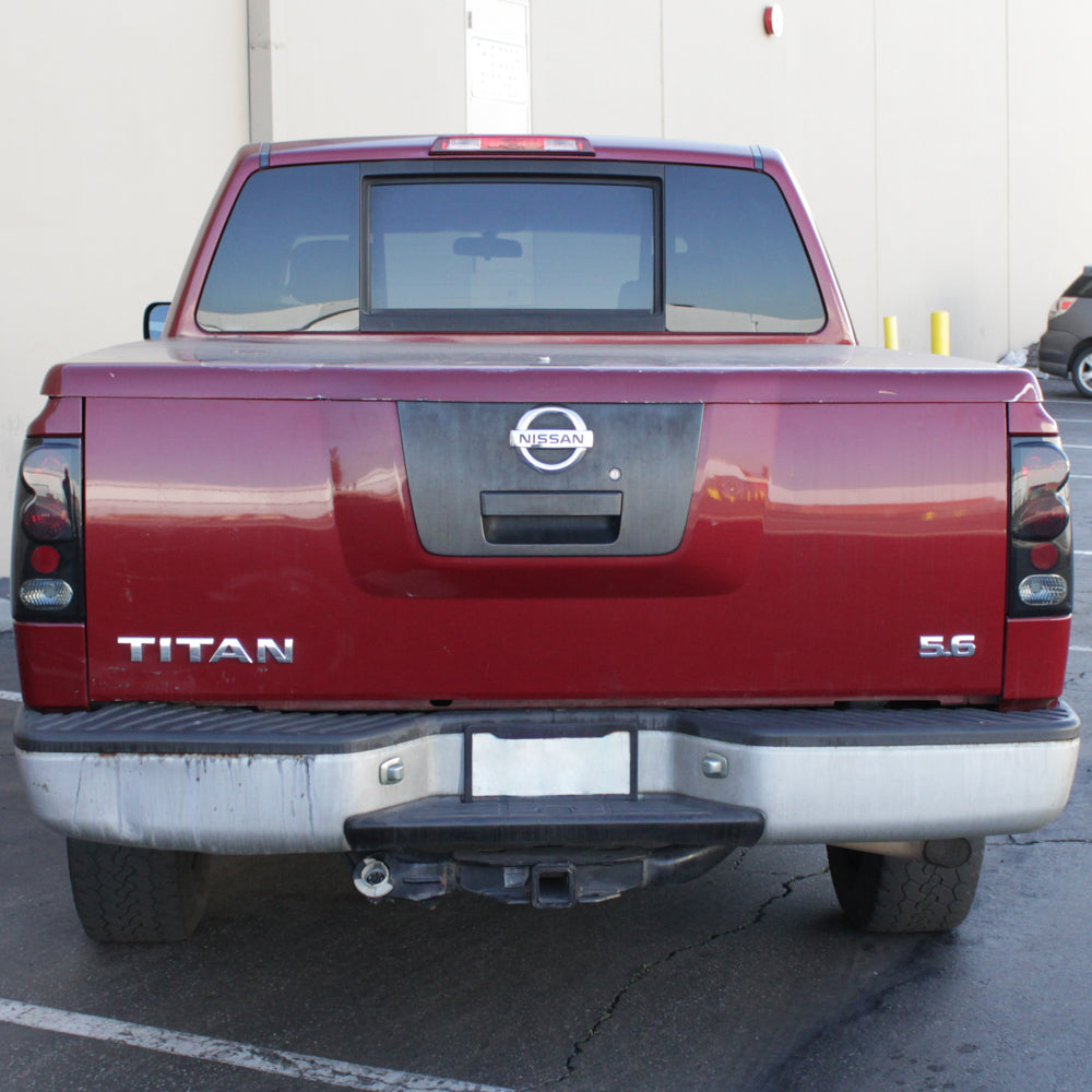 Spyder Nissan Titan 04-14 Euro Style Tail Lights Black Smoke ALT-YD-NTI04-BSM 5078223