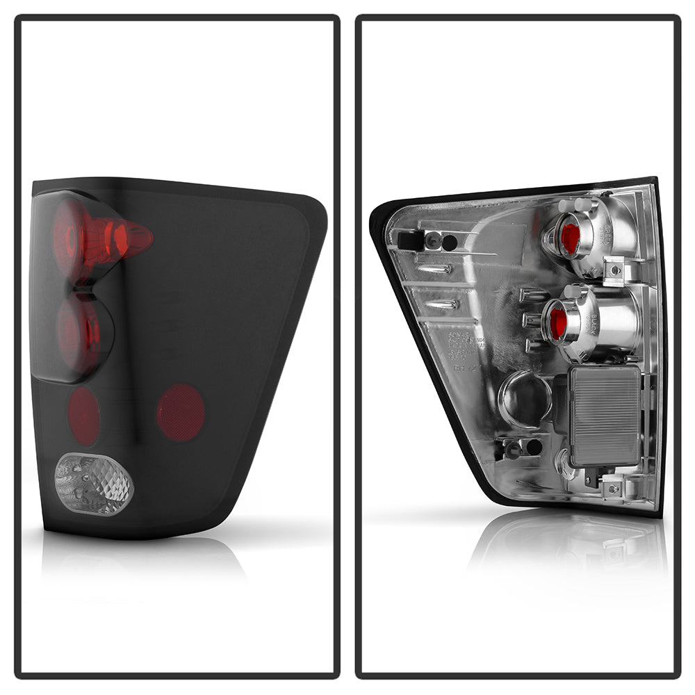 Spyder Nissan Titan 04-14 Euro Style Tail Lights Black Smoke ALT-YD-NTI04-BSM 5078223