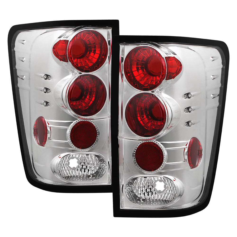 Spyder Nissan Titan 04-14 Euro Style Tail Lights Chrome ALT-YD-NTI04-C 5007032