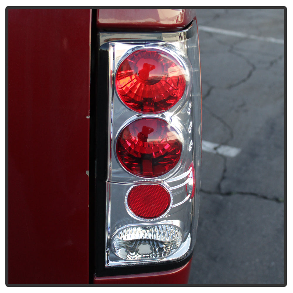 Spyder Nissan Titan 04-14 Euro Style Tail Lights Chrome ALT-YD-NTI04-C 5007032