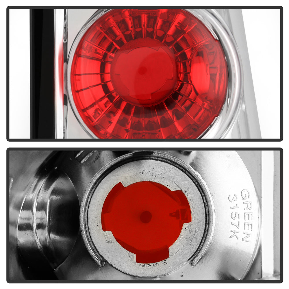 Spyder Nissan Titan 04-14 Euro Style Tail Lights Chrome ALT-YD-NTI04-C 5007032