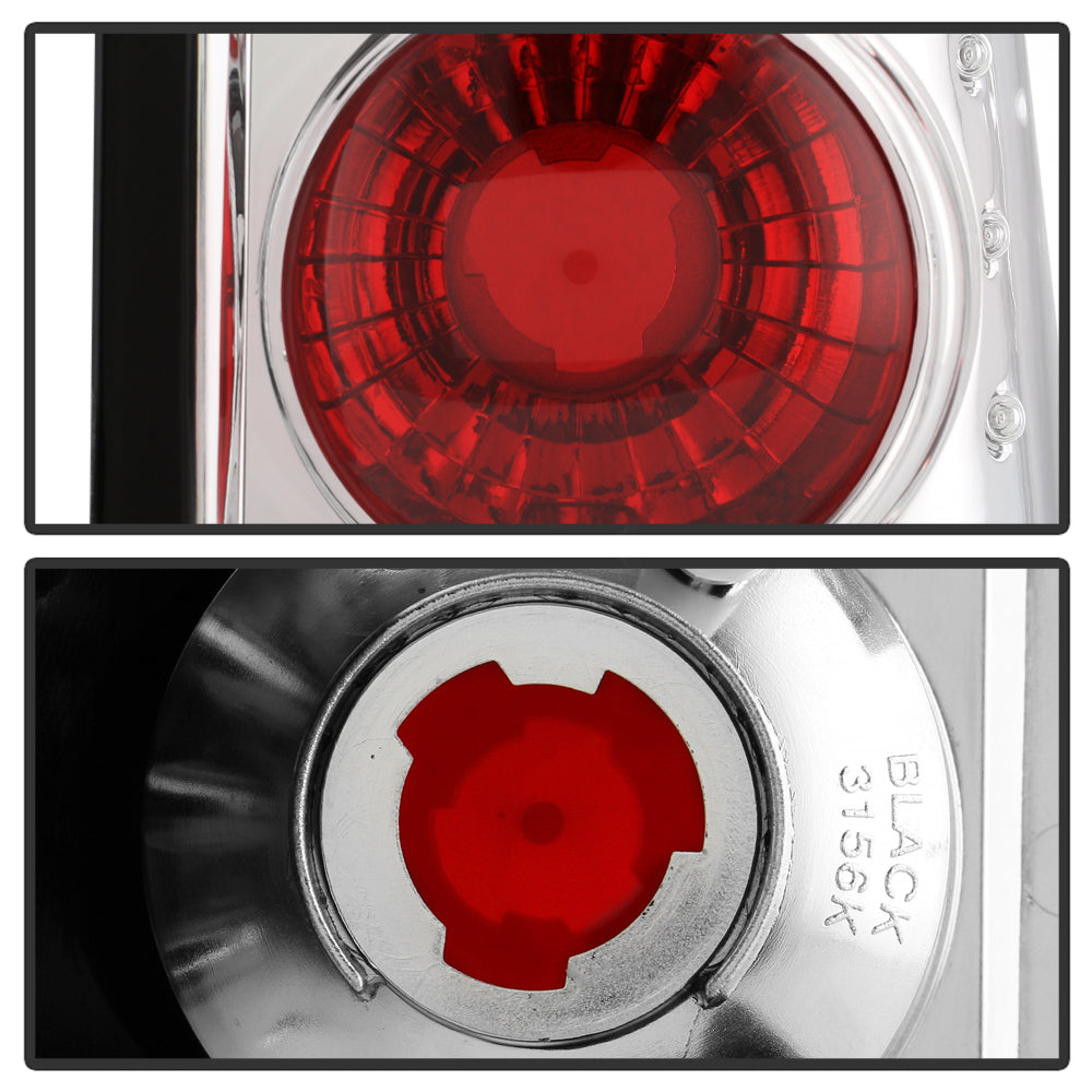 Spyder Nissan Titan 04-14 Euro Style Tail Lights Chrome ALT-YD-NTI04-C 5007032