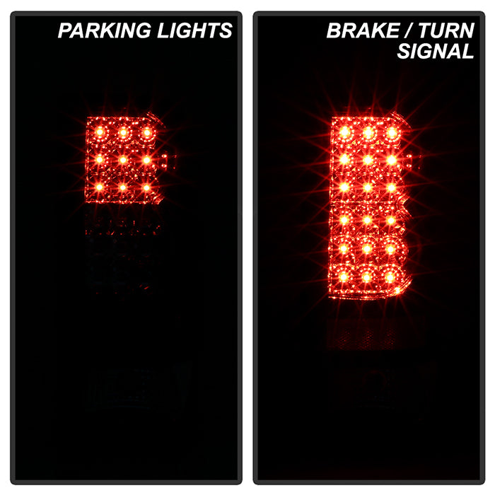 Spyder Nissan Titan 04-14 LED Tail Lights Black ALT-YD-NTI04-LED-BK 5070067