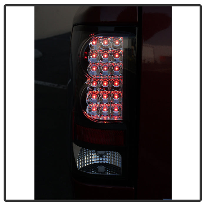 Spyder Nissan Titan 04-14 LED Tail Lights Black ALT-YD-NTI04-LED-BK 5070067